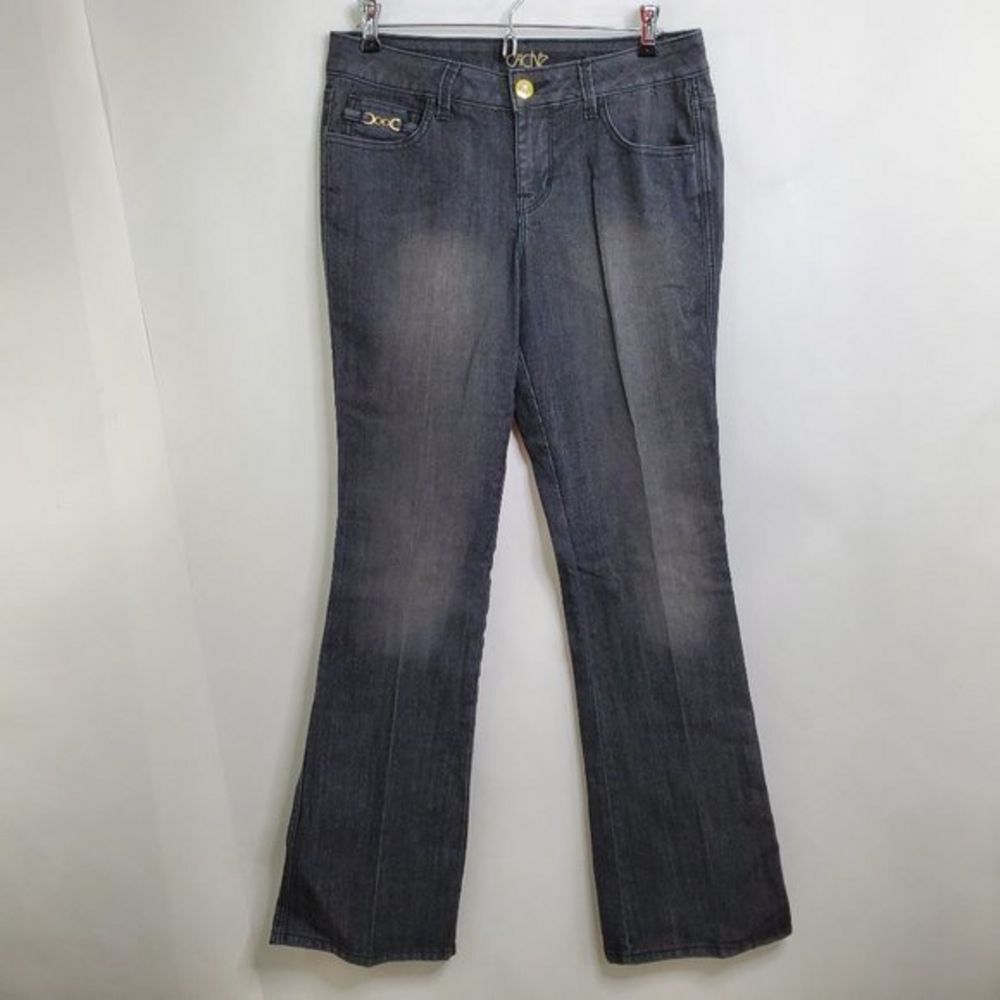 Cache‎ Jeans 6 Bootcut Boot vintage 90s Style Black